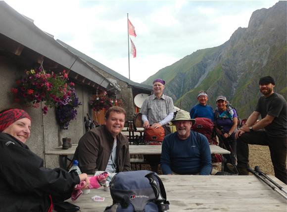 Jill, Simon, Dave, Jim, Frank, Nancy and Tim